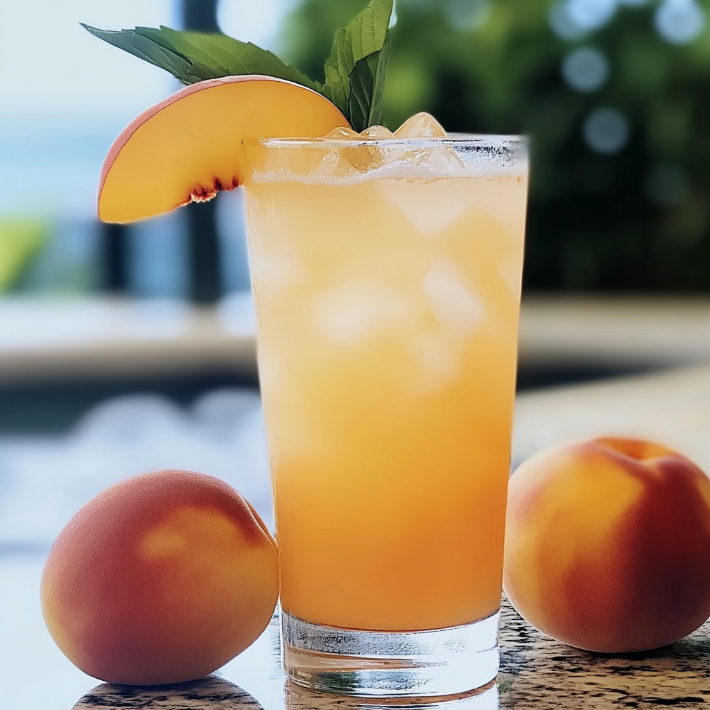 Beach Peach Lemonade