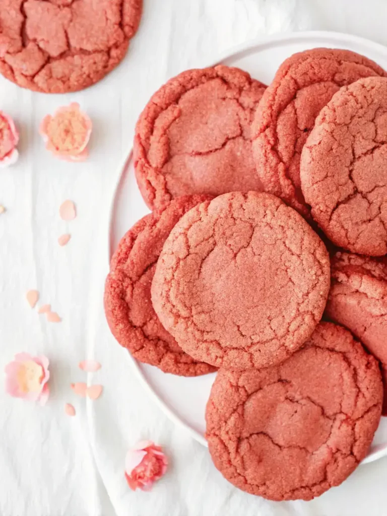 Cookies arranged on decorative serving platter