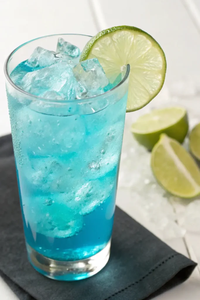 Water Hazard Cocktail is a splash of lime, mint, and vibrant island vibes in every sip.
