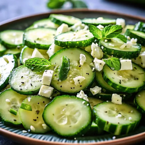 Cucumber Feta Salad