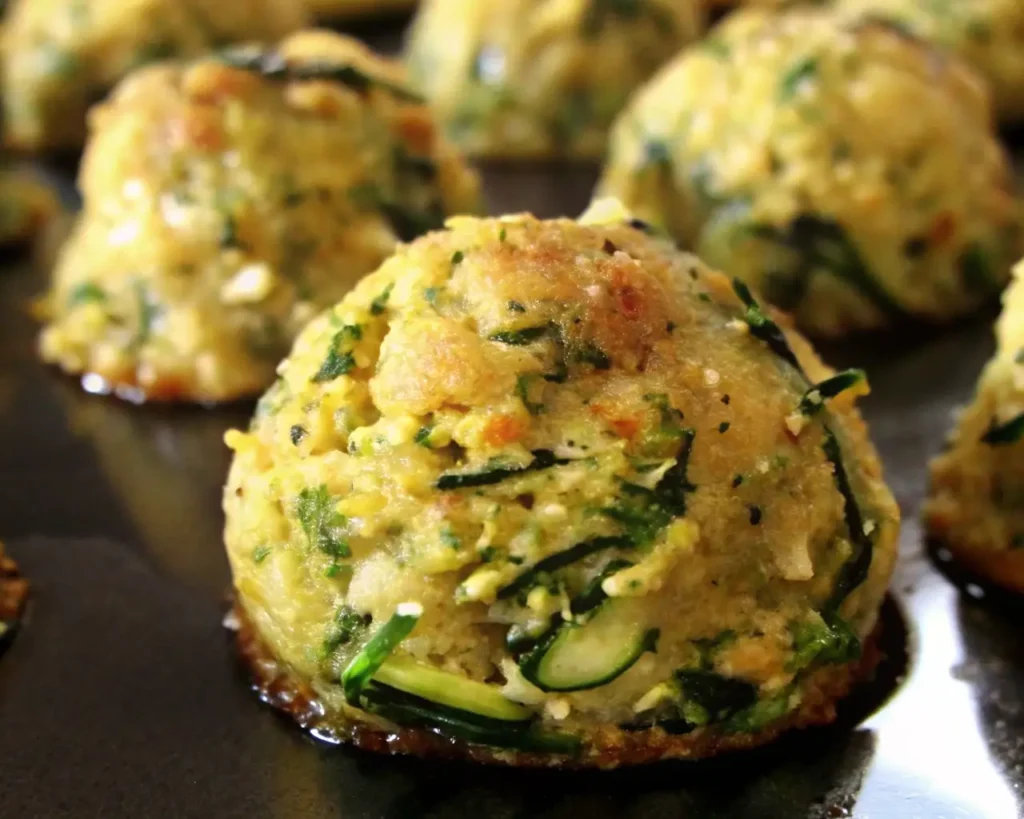 Crispy Zucchini Garlic Bites