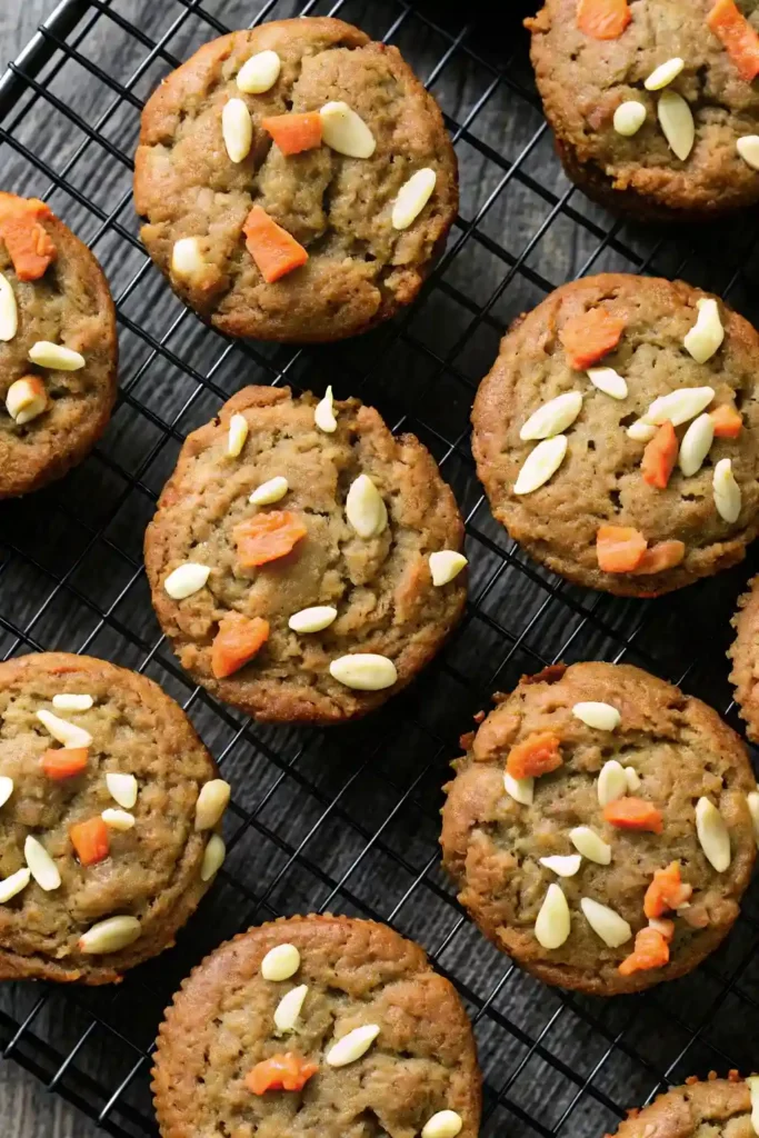 Carrot Cake Zucchini Muffins