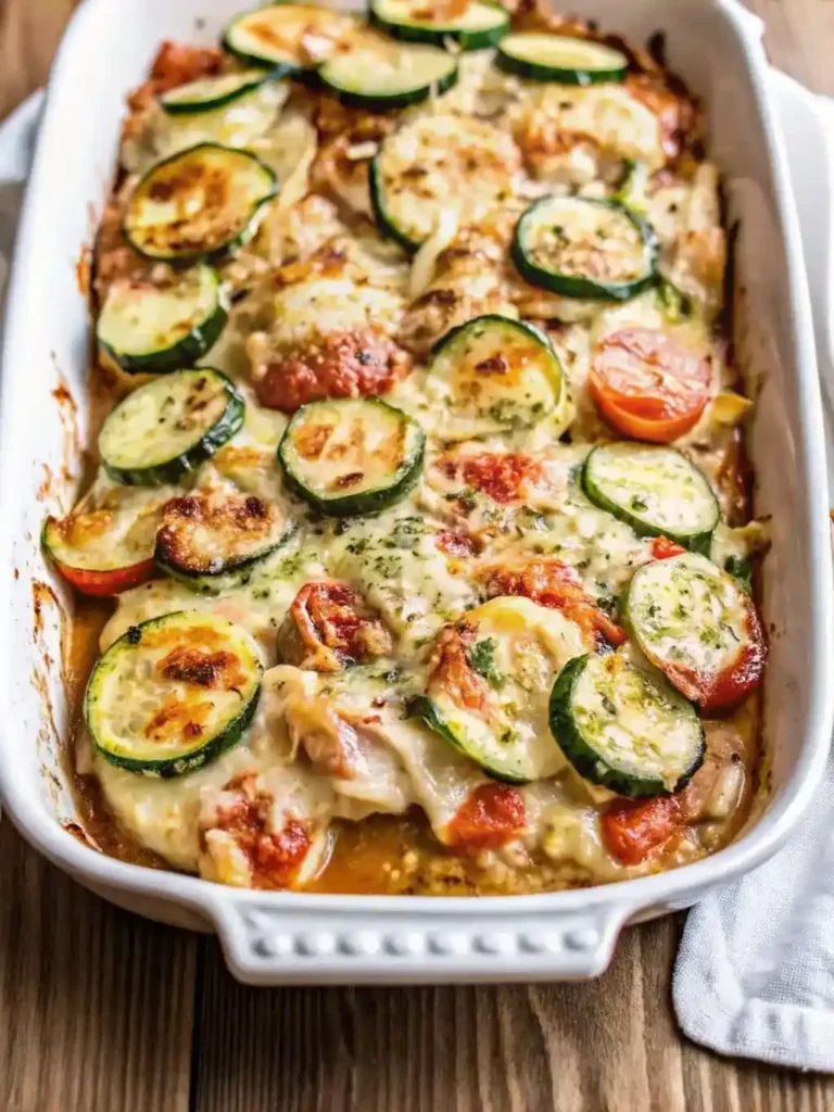 Chicken and Zucchini Bake