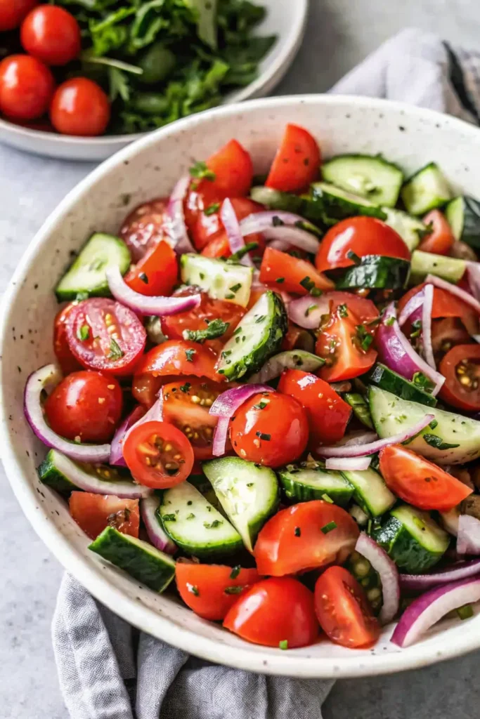 Cucumber Tomato Salad