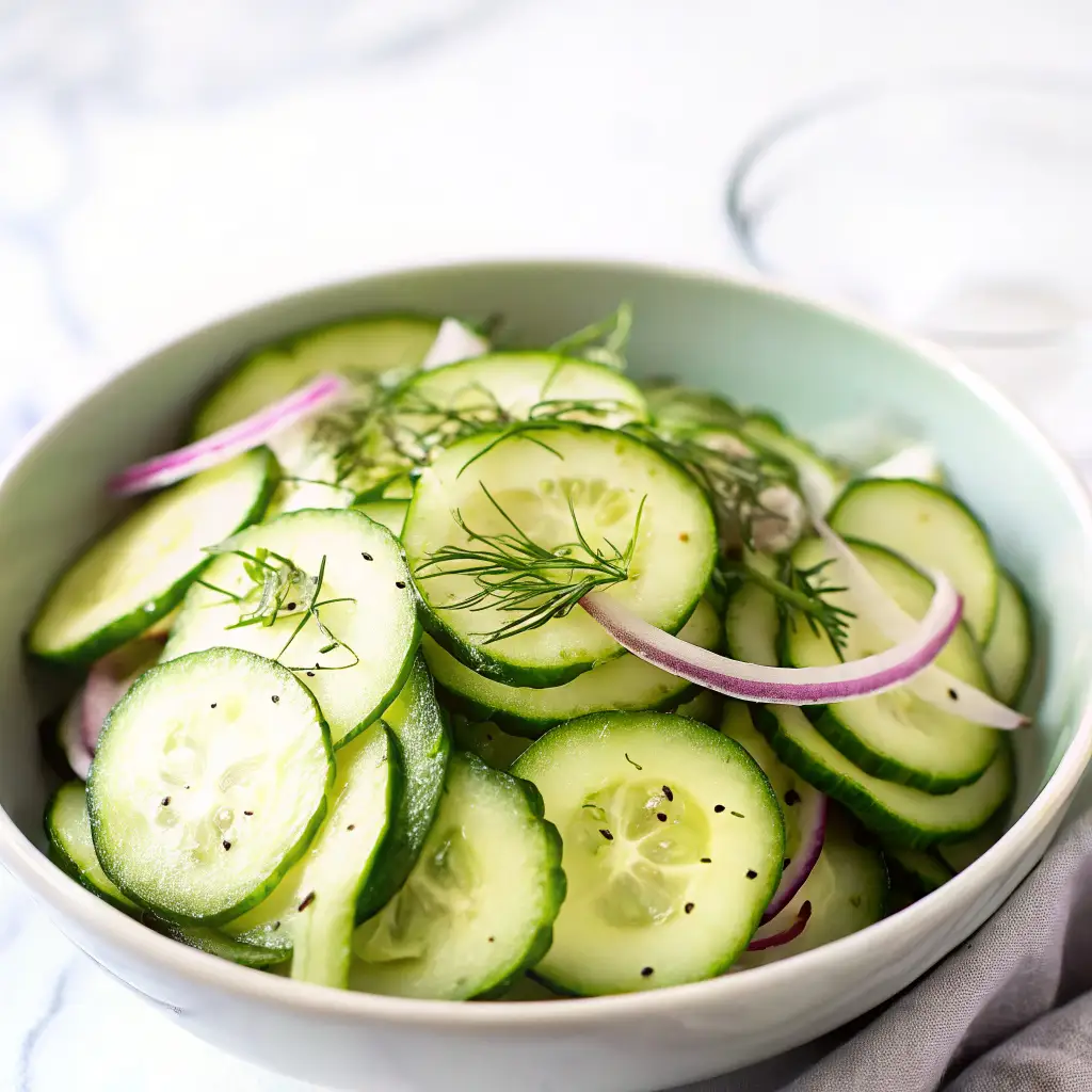 Cucumber Vinegar Salad