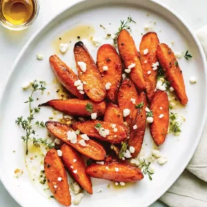 Delicious Honey Roasted Carrots