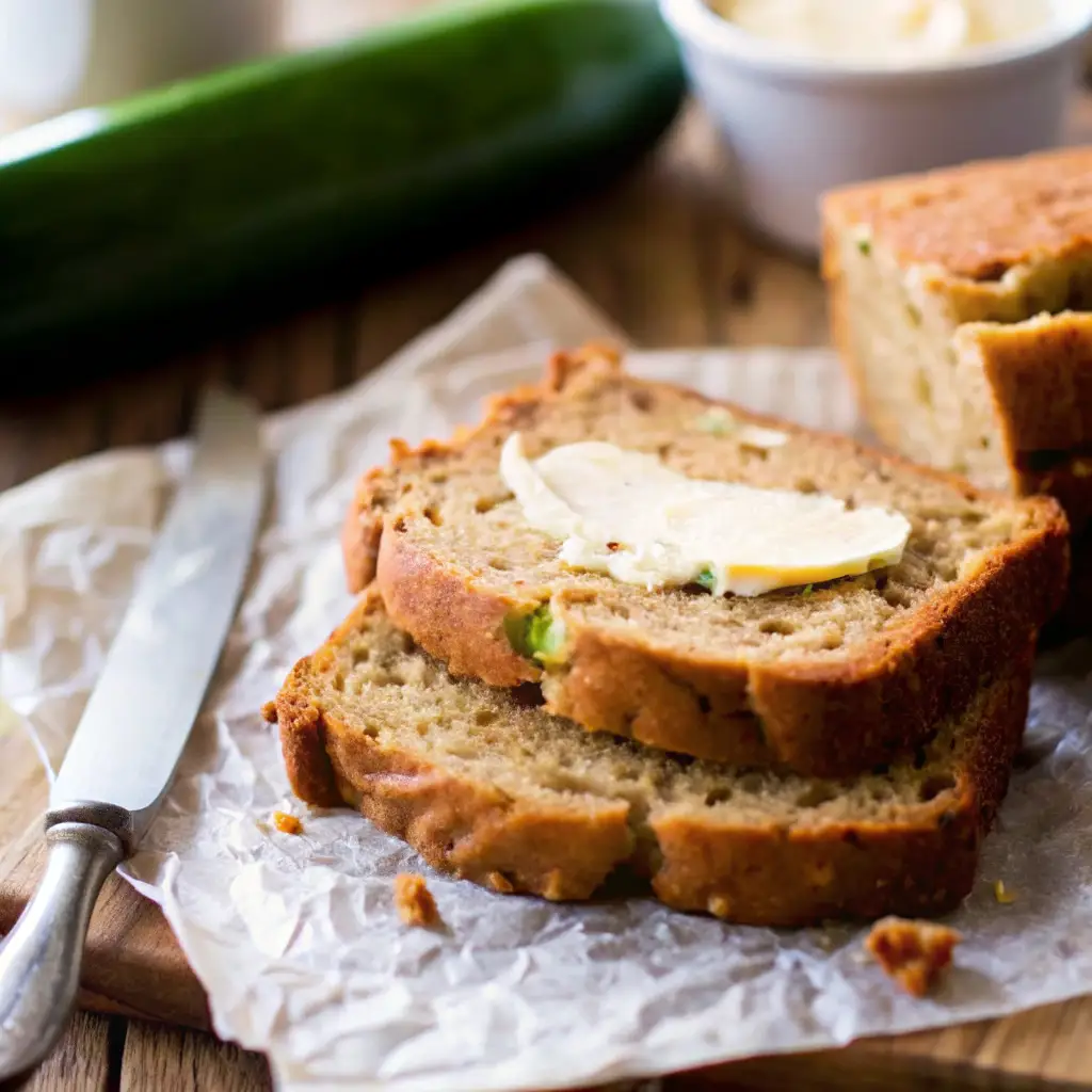 Greek Yogurt Zucchini Bread