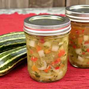 Zucchini Relish Canning Recipe