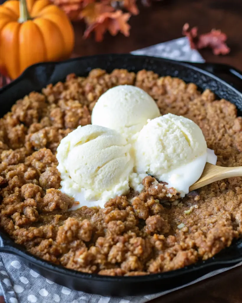 Pumpkin Pie Crisp
