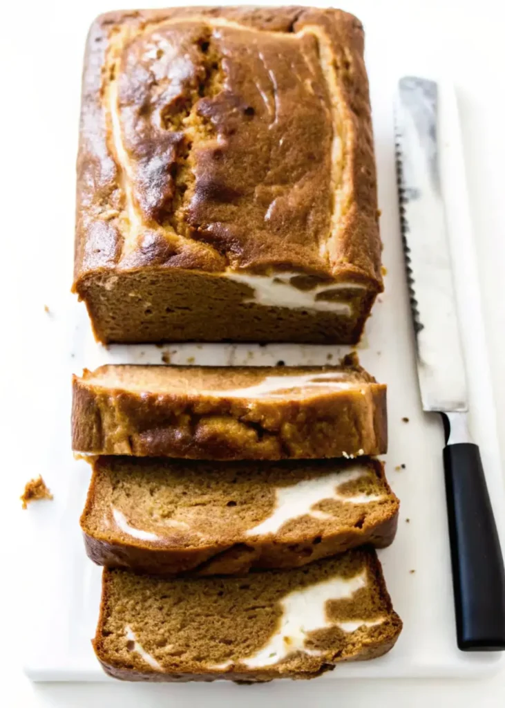 Pumpkin Cream Cheese Bread