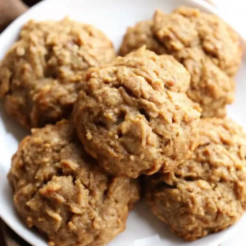 Soft Pumpkin Oatmeal Cookies