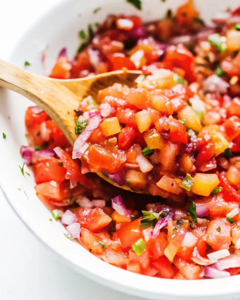 Salsa with Fresh Tomatoes
