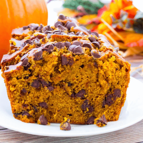 Chocolate Chip Pumpkin Bread