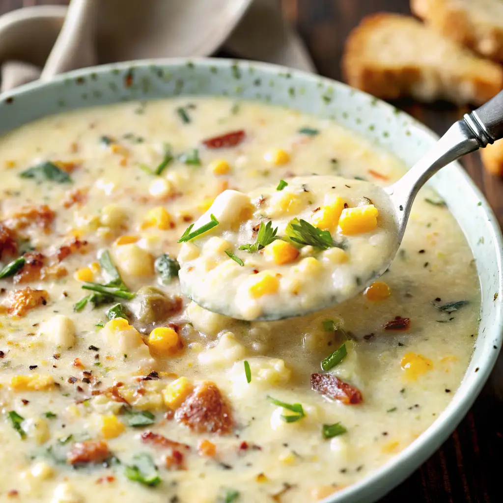 Corn and Zucchini Chowder