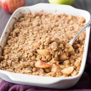 Old-Fashioned Easy Apple Crisp