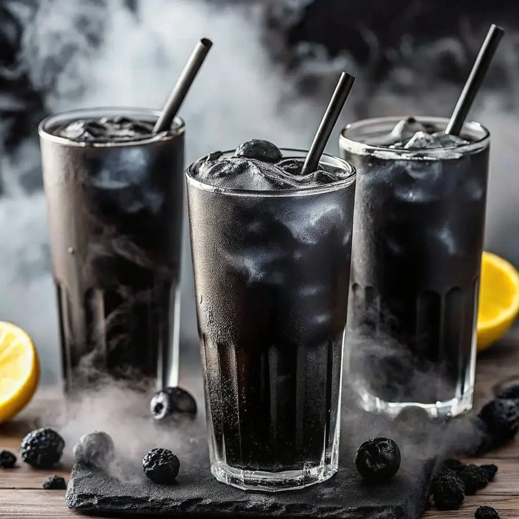 Black Charcoal Lemonade