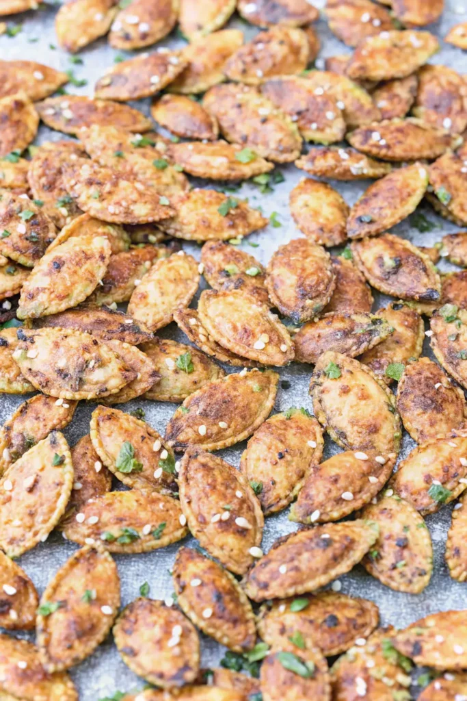Ranch Roasted Pumpkin Seeds
