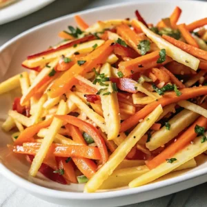 Refreshing Carrot Apple Salad (An Easy Side Dish!)