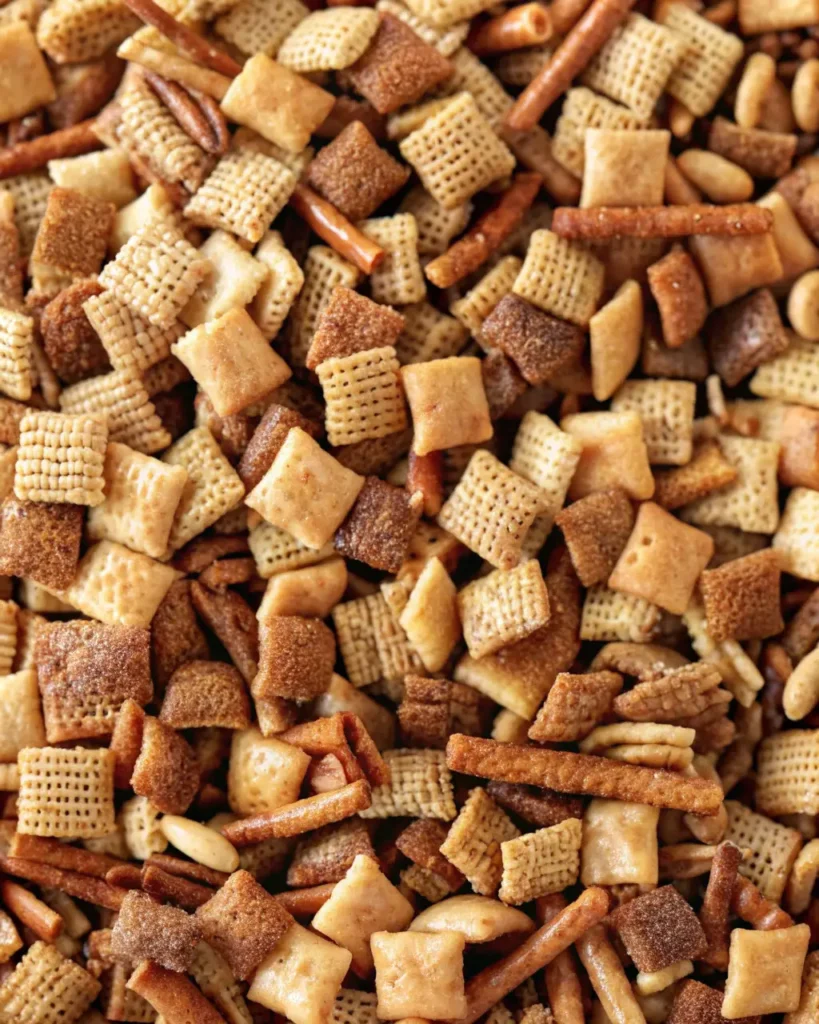 Easy Churro Chex Mix