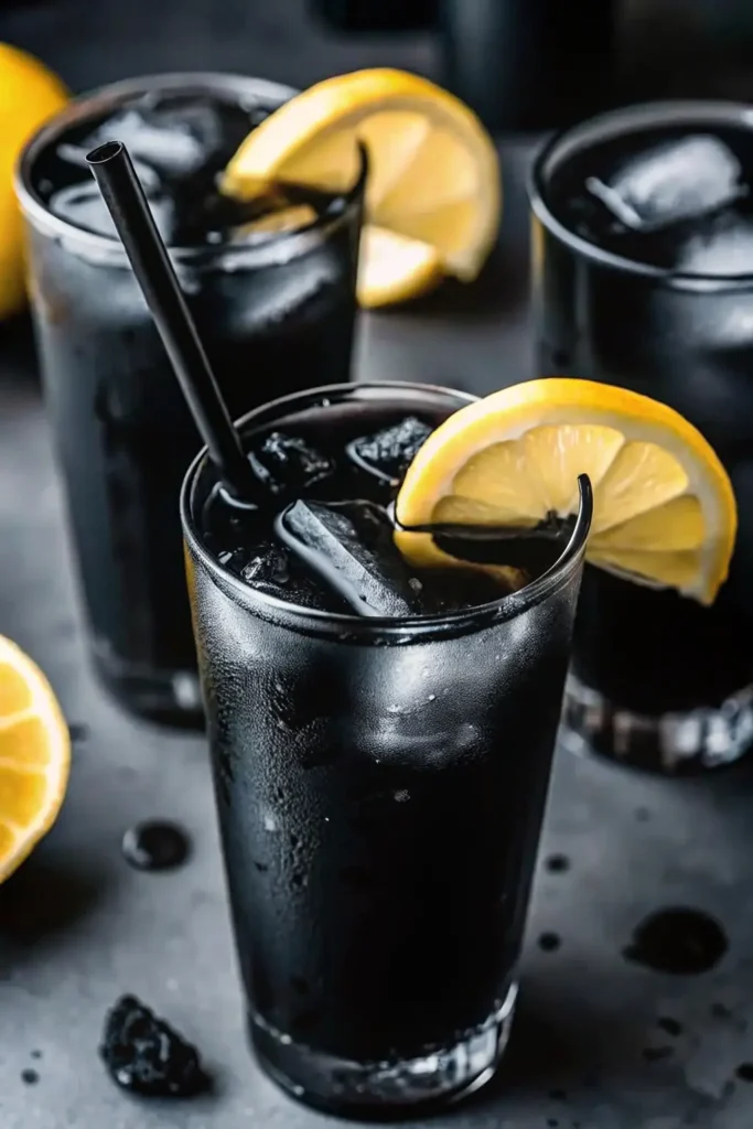Black Charcoal Lemonade