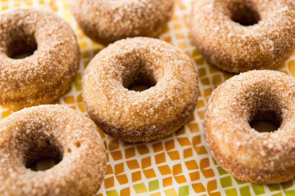 Pumpkin Cake Donuts
