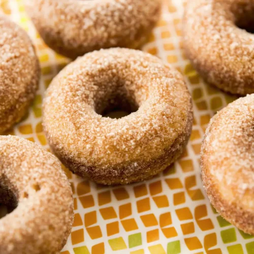 Pumpkin Cake Donuts