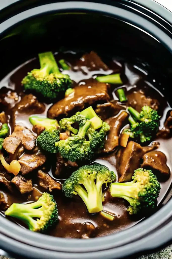 Crock Pot Beef and Broccoli