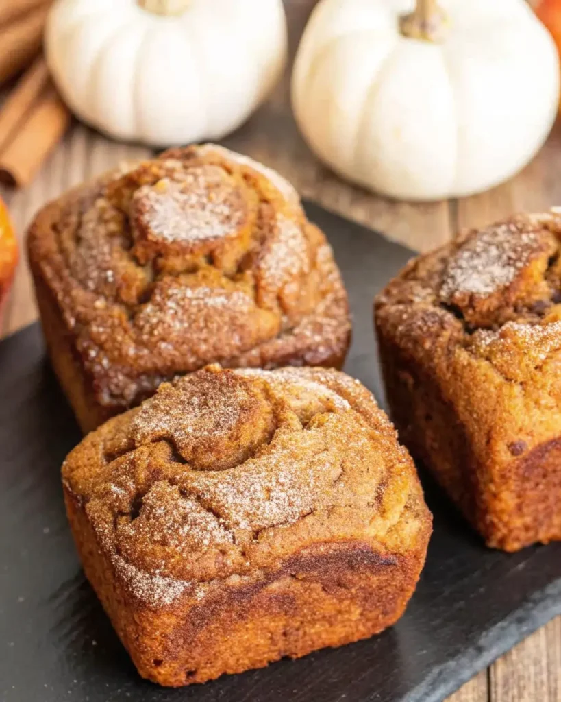 Cinnamon Swirl Pumpkin Bread