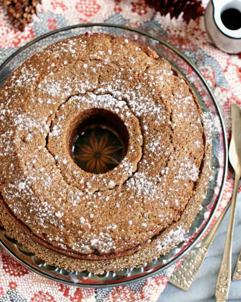 Autumn Spiced Zucchini Bundt Cake