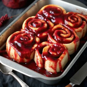 Bloody Cinnamon Rolls