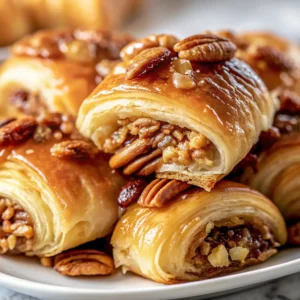 Pecan Pie Crescent Rolls