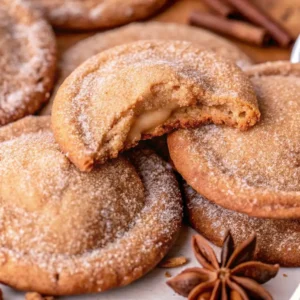 Apple Cider Cheesecake Cookies