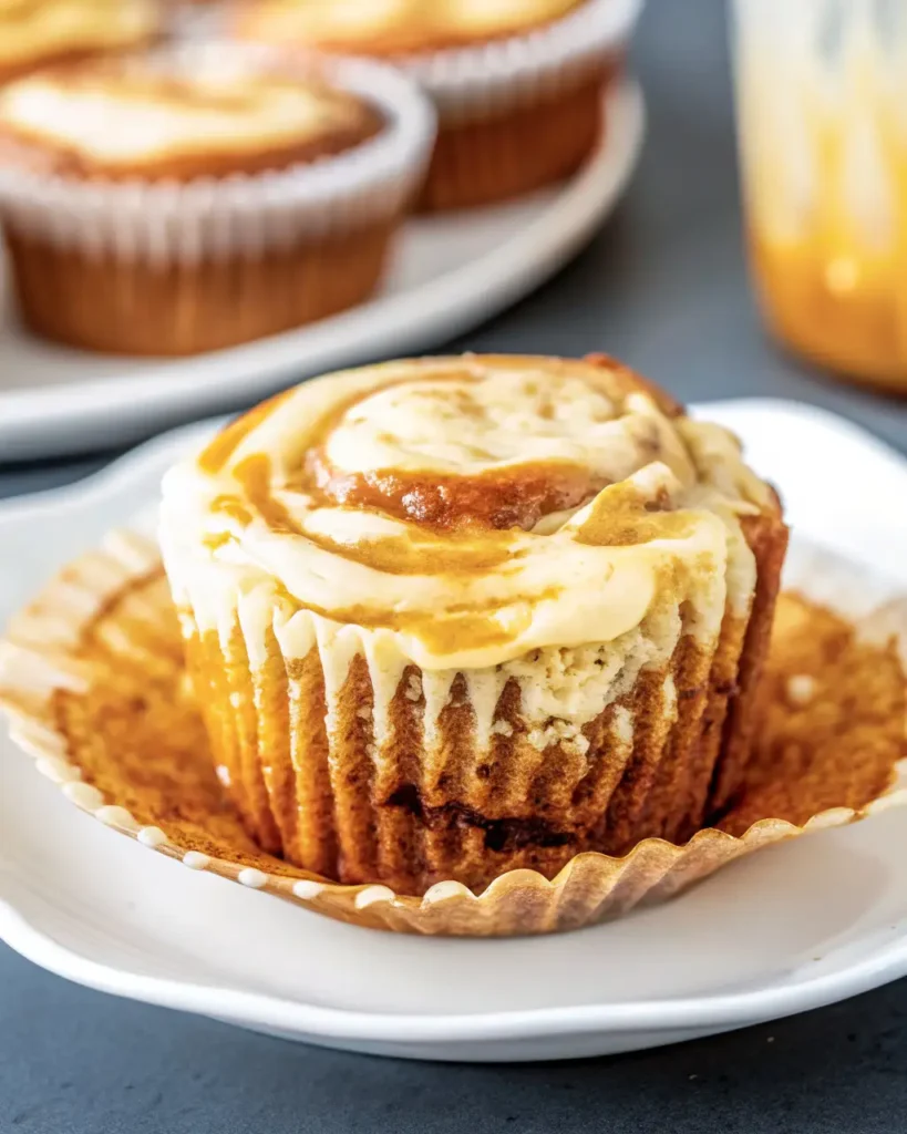Pumpkin Cream Cheese Muffins