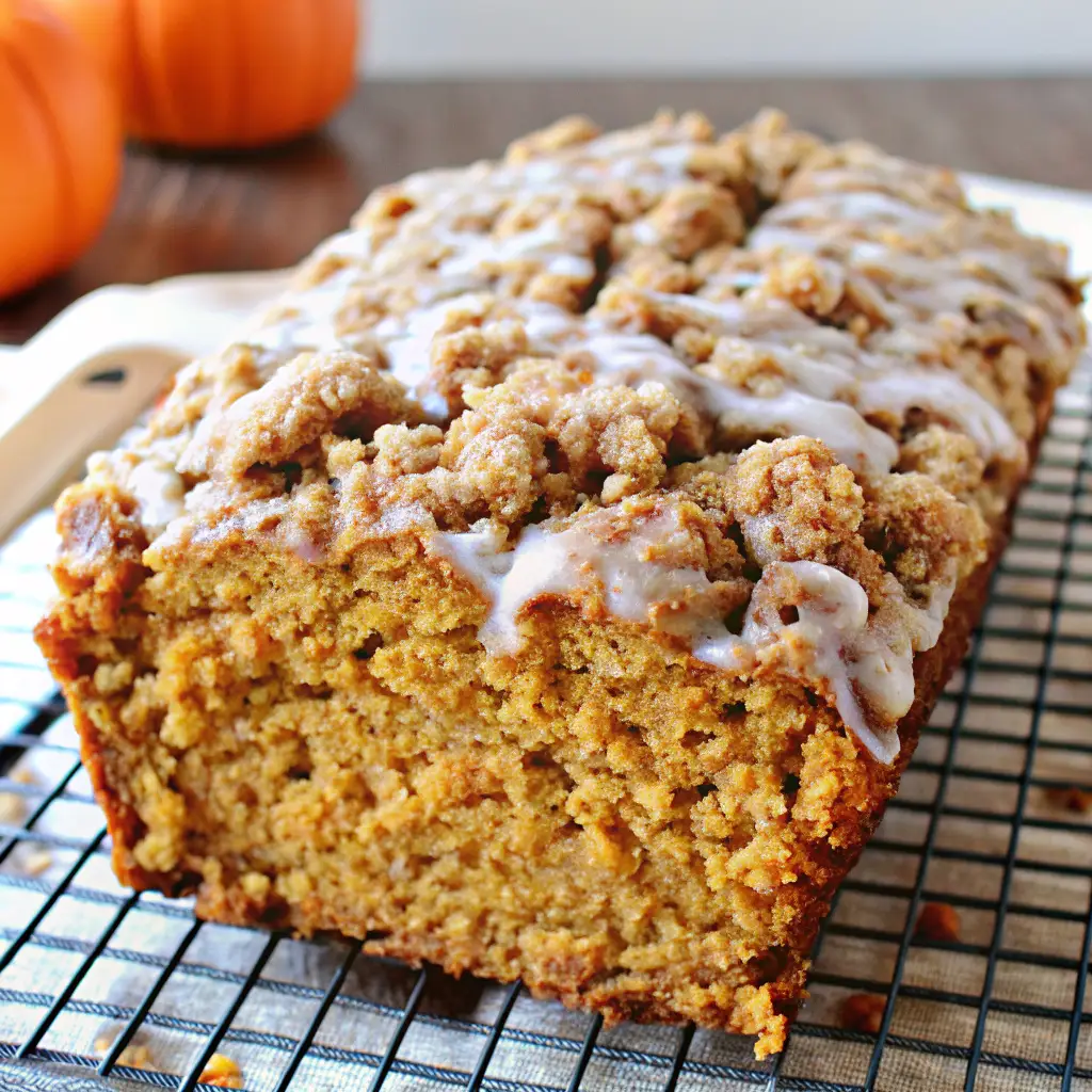 Pumpkin Streusel Bread