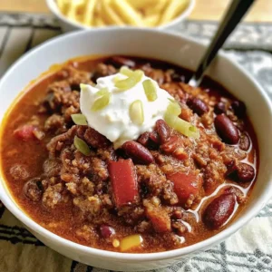 First-Place Chili Recipe