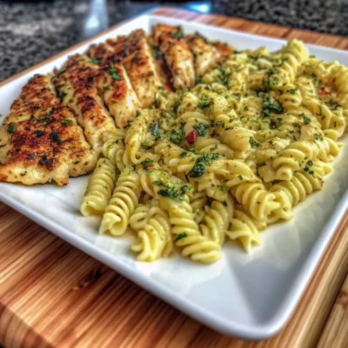 Creamy Garlic Parmesan Chicken Pasta