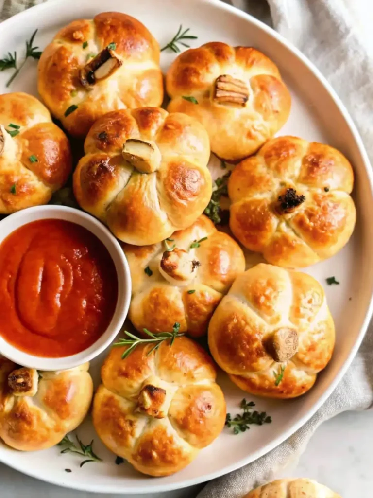 Pizza Stuffed Pumpkin