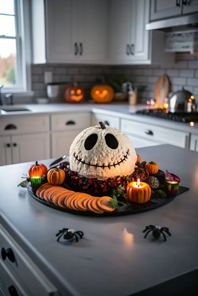 Jack Skellington Cheese Ball