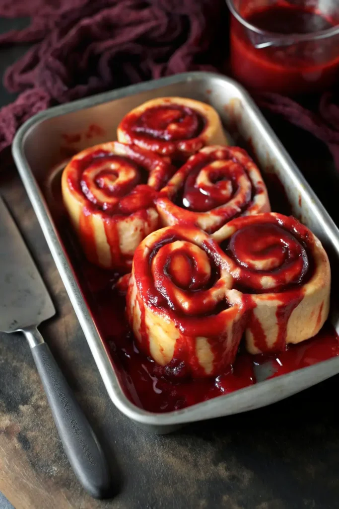 Bloody Cinnamon Rolls