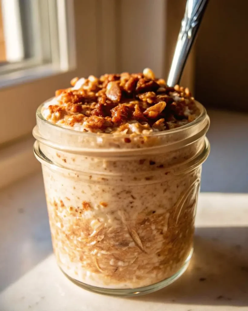 Apple Cinnamon Overnight Oats