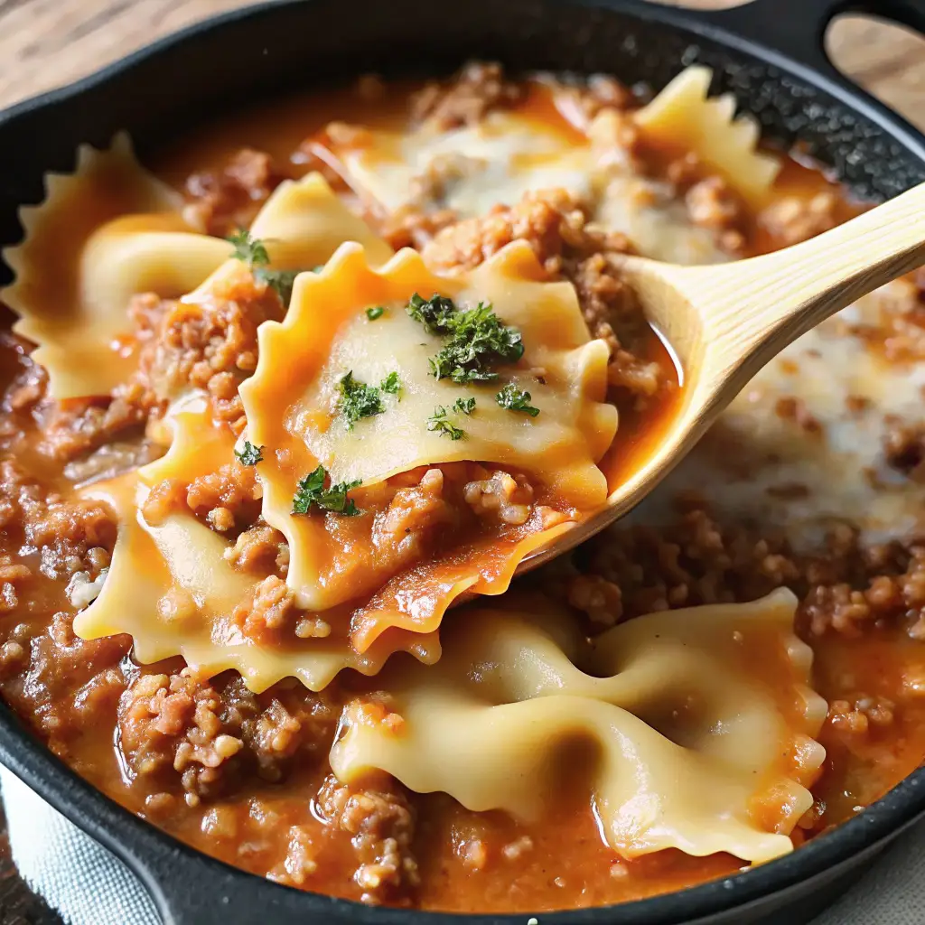 Crock Pot Lasagna Soup