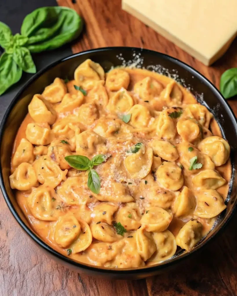 Crockpot Chicken Tortellini