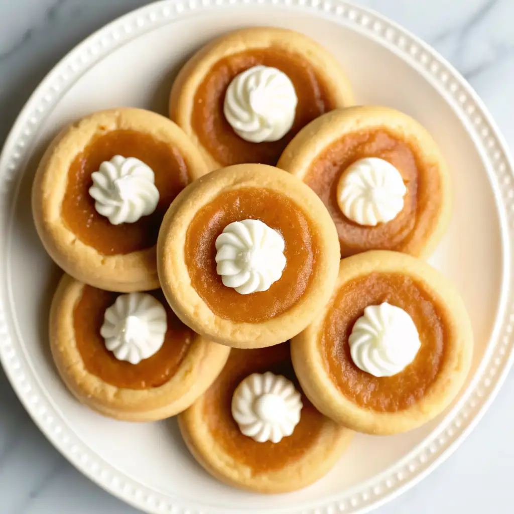 pumpkin pie cookies