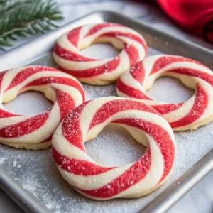 Candy Cane Cookies