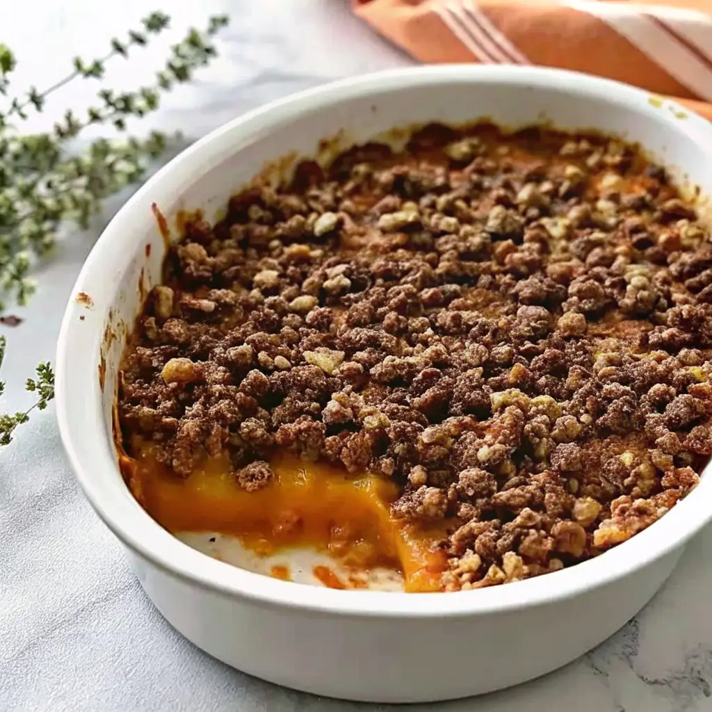Instant Pot Sweet Potato Casserole
