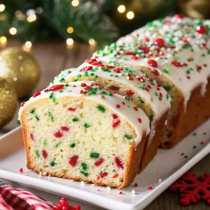 Christmas Sprinkle Buttermilk Bread