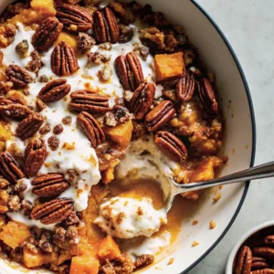southern maple sweet potato casserole