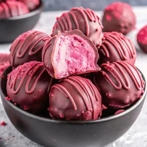 raspberry truffles recipe