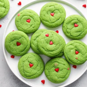Grinch Sugar Cookies