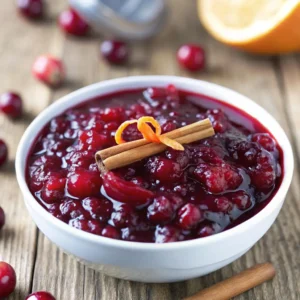 Homemade Cranberry Sauce